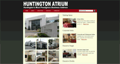 Desktop Screenshot of huntington-atrium.com